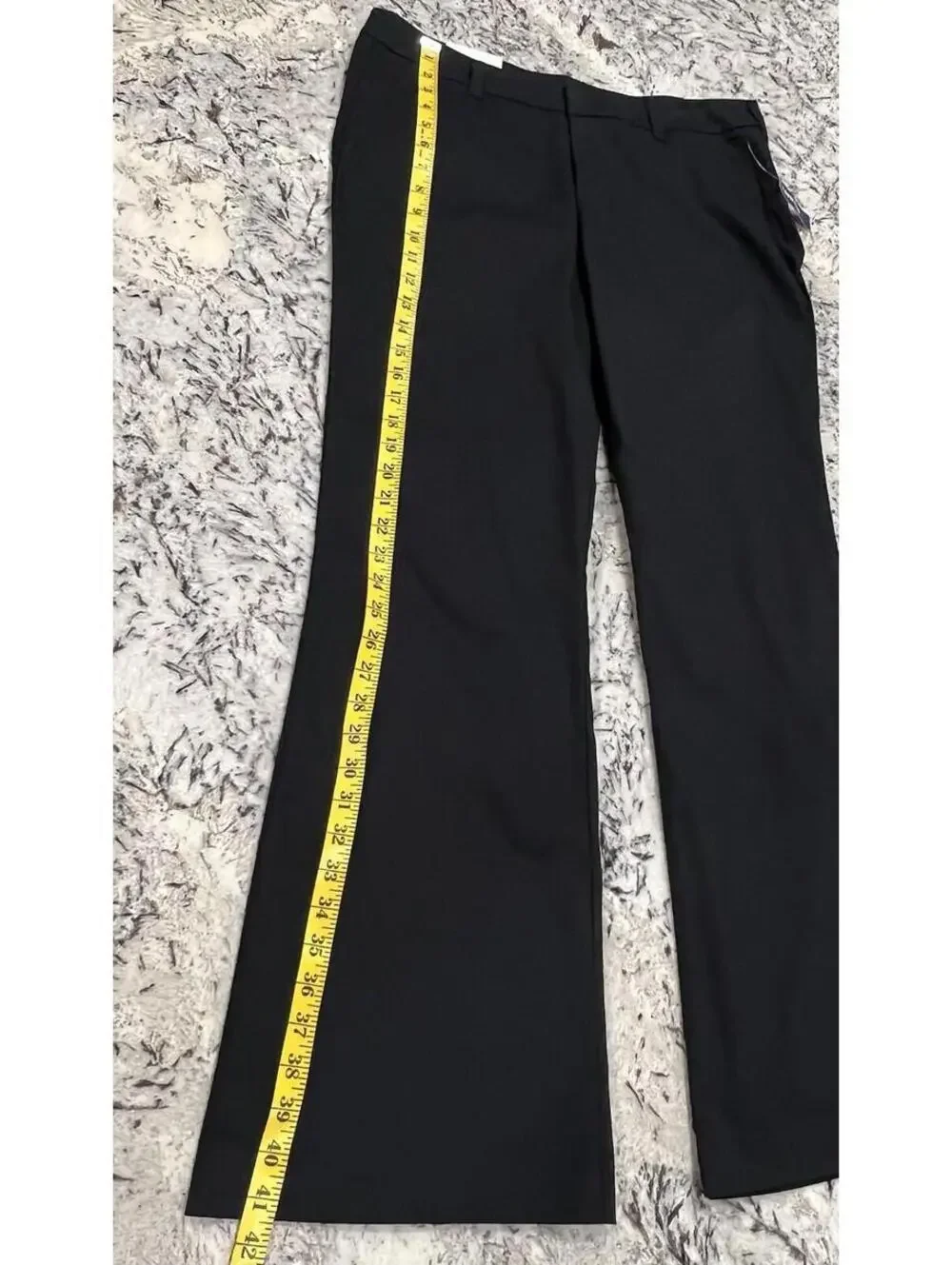 Women's NWT OLD NAVY Ultimate Trouser BLACK Stretch Sz 12 - Picture 3 of 9